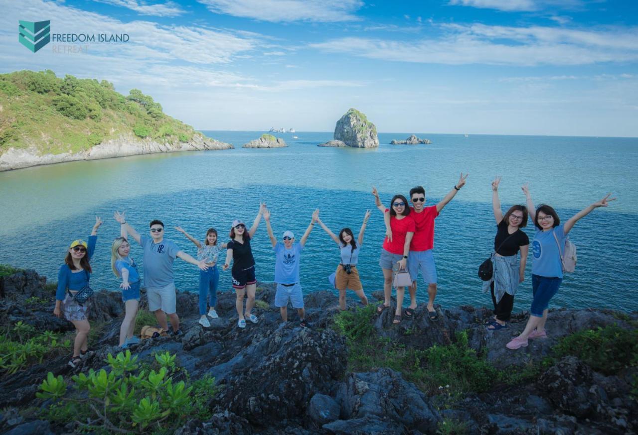 Xuan Dam Catba Freedom Island Retreat旅舍 外观 照片